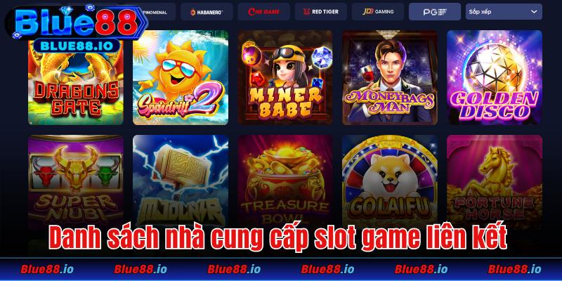 4 nhà cung cấp slot game có mặt tại nhà cái